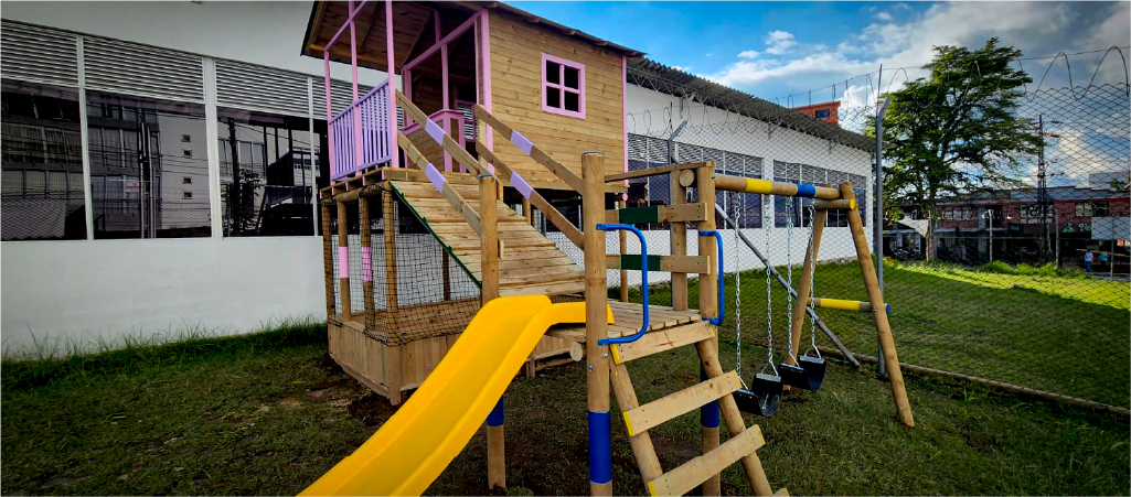 parque escolar renovado por all design en manizales